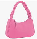 Braided Handle Shoulder Bag