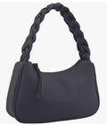 Braided Handle Shoulder Bag